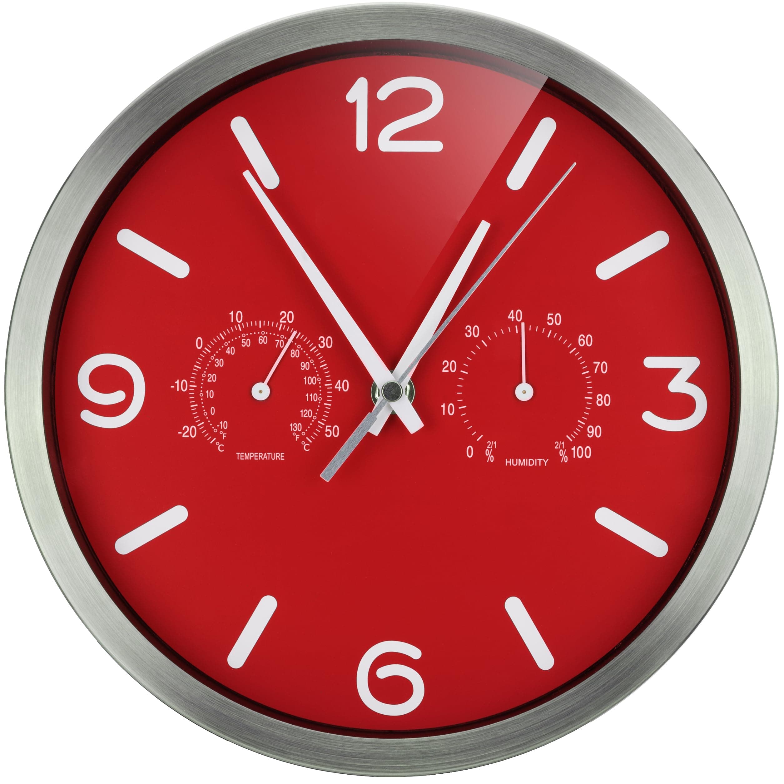 Bresser Funkuhr Wanduhr MyTime ND Thermo-Hygro 🕰️🌡️