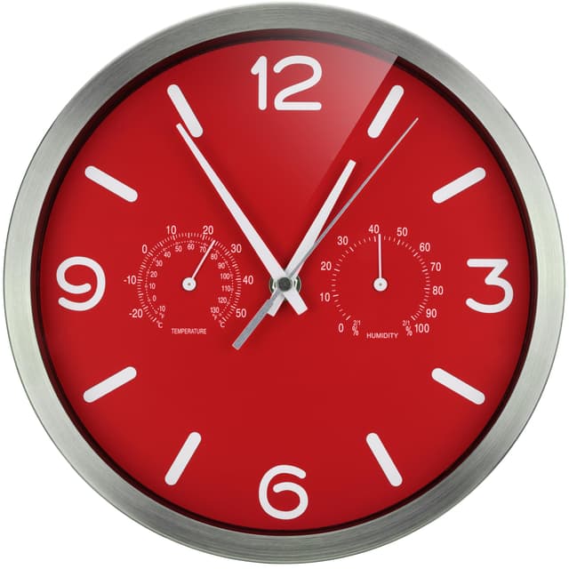 Bresser Funkuhr Wanduhr MyTime ND Thermo-Hygro 🕰️🌡️
