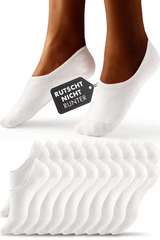 🧦 HELDENWERK Füßlinge für Damen & Herren - Unsichtbare Sneaker-Socken atmungsaktiv & bequem