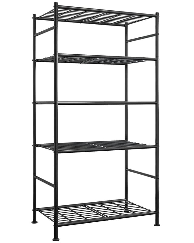 🌟 Sakugi Regal - 5-Stöckiges Standregal für Küche, Speisekammer & Garage 🌟