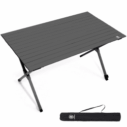 EVER ADVANCED Campingtisch Klappbar Aluminium 120X70CM 🏕️