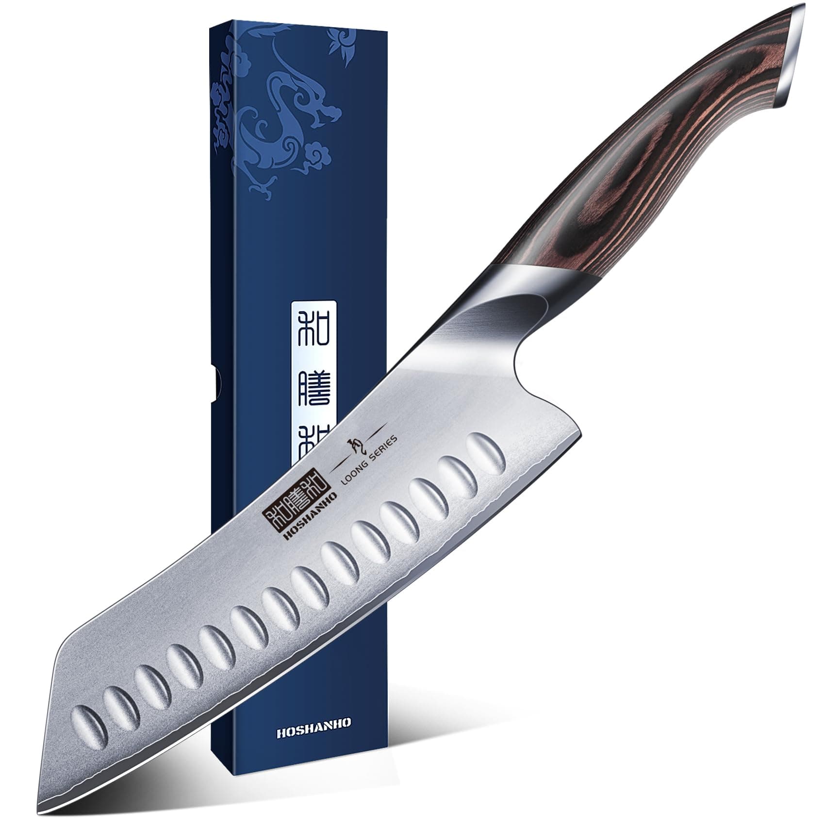 HOSHANHO Santoku Messer - Profi Kochmesser aus Japan 🍣
