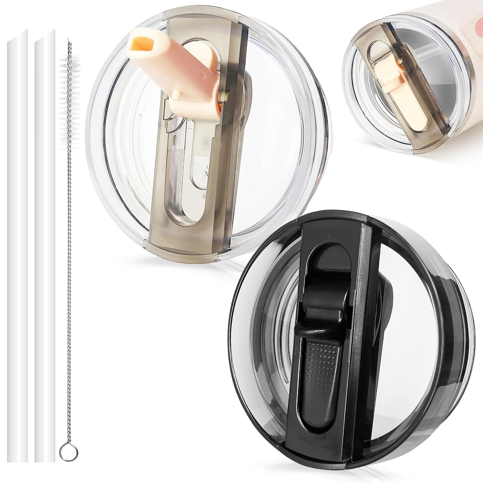 DealKits 2 Stück Deckel für Stanley Cup Deckel Auslaufsicher 🎁🥤