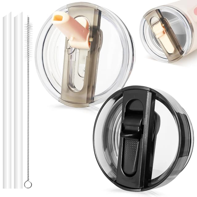 DealKits 2 Stück Deckel für Stanley Cup Deckel Auslaufsicher 🎁🥤