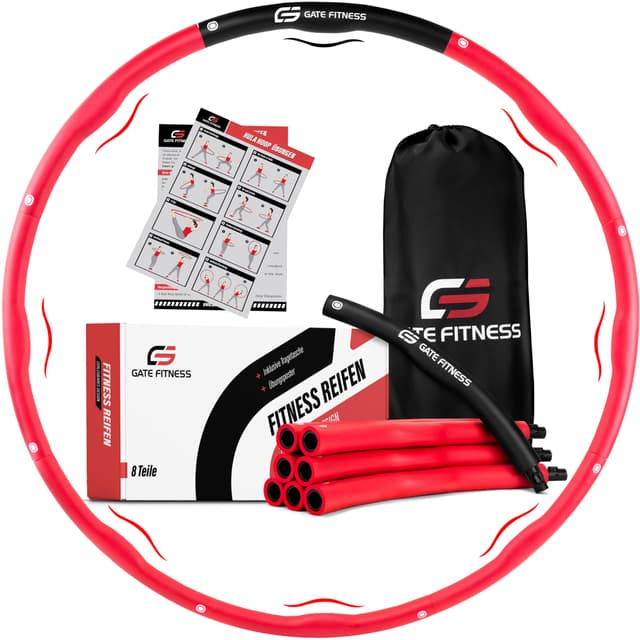 🔥 GATE FITNESS Hula Hoop Reifen - Verbrenne Kalorien mit Spaß 🌟