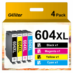 🌟 Glitter 604XL Patronen für Epson XP 3200 Drucker 4er-Pack - Spezialangebot! 🌈