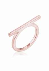 Elli Damen-Solitär Jahresring 925 Sterling Silber 0602432718 56 ❤️💍