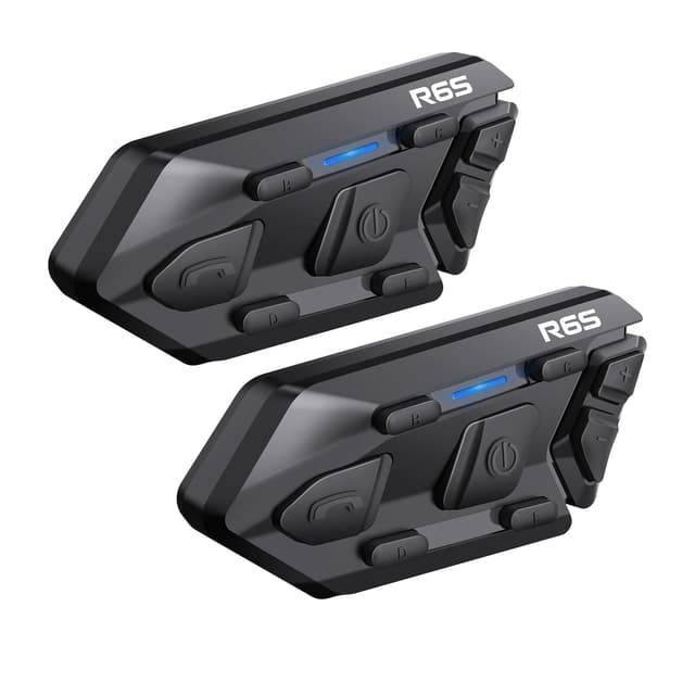 WAYXIN R6S Motorrad Headset - Bis zu 6 Motorräder anschließbar! 🏍️
