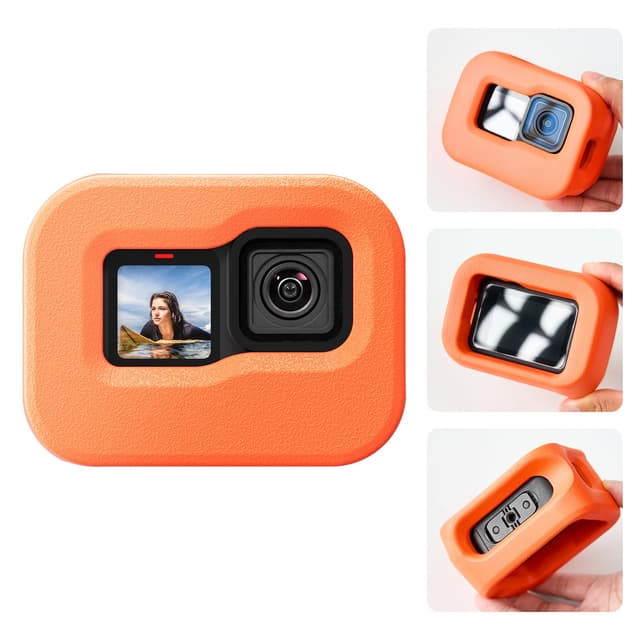 TELESIN Floaty Case für GoPro Hero 13/12/11/10/9 Schwarz 🌊📸