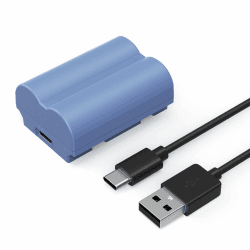 🔋 SMALLRIG 2400mAh Akku für Fujifilm NP-W235 XS20 / X-T5 / X-T4 / GFX 100S Kamera - Blau