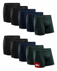 🩲 DANISH ENDURANCE 3er & 10er Pack Boxershorts Herren 🩲