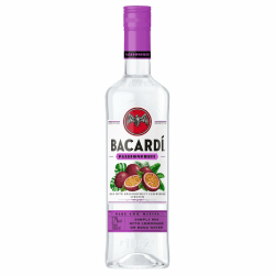 🍹 BACARDÍ Passionfruit Rumspirituose | Glutenfrei | 27% Vol. | 70cl | Perfekt für Cocktails