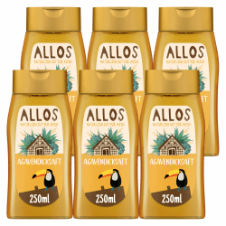 🌿 Bio Allos Agavendicksaft im Spender, 6er Pack Angebot 🌿