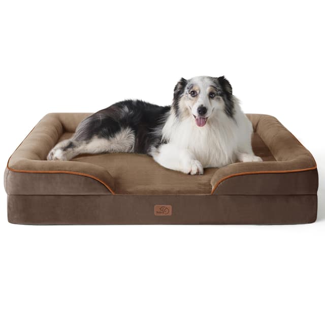 🐾 Hundebett für große Hunde - Orthopädisches Hundesofa 106x80cm 🐶