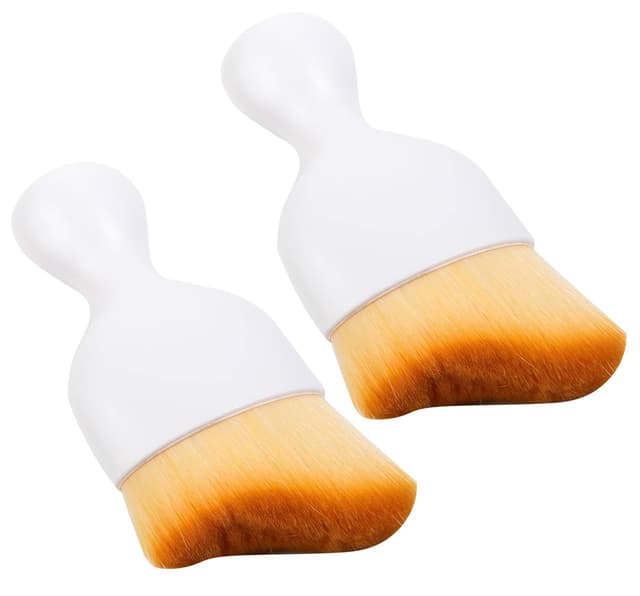 🚗 Flaconi 2PCS Auto Reinigungsbürste - Hohe Qualität, Innovative Form, Bequemer Griff, Einfach zu verstauen, Vielseitig einsetzbar