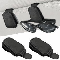 Multifunktionaler Sonnenbrillenhalter für Auto-Sonnenblende 🕶️🚗