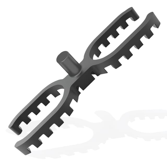 🌟 Mega-Deal: Terrassen-Abstandhalter 100 Stück - 7 mm - offen geriffelt 🌟