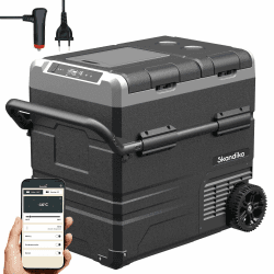 🚗😎 Skandika Auto-Gefrierbox 55 L mit App | Kühl- und Gefrierfunktion | Leise und Energiesparend 🌞❄️