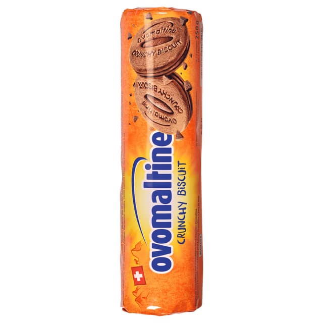 Ovomaltine Crunchy Biscuit Kekse mit Schokolade - Knusper Biscuits mit OVOMALTINE Creme 🍪🍫