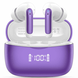 🎧 Bluetooth Kopfhörer - Kabellos HiFi Stereo Kopfhörer mit ENC Noise Cancelling Mic