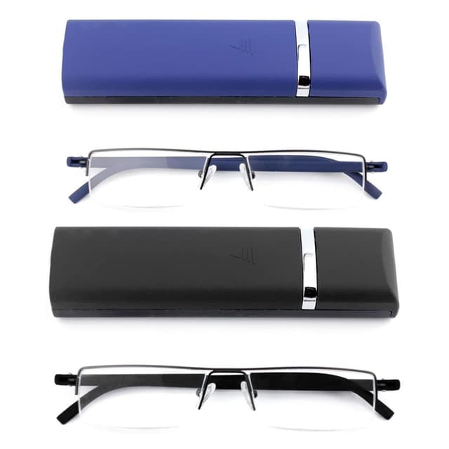 👓 KoKoBin 2 Stück Ultraleichte TR90 Lesebrillen Herren Damen +3.0 Dioptrien