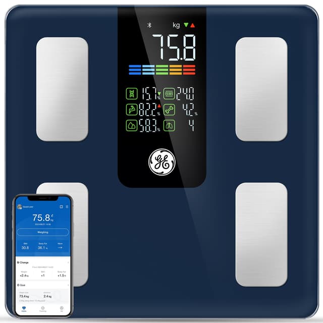 🌟 GE Körperanalysewaage mit Bluetooth 🌟