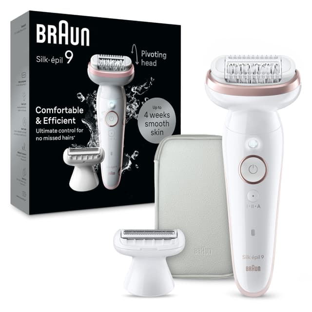 🌸🌟 Super Deal: Braun Silk-épil 9 Epilierer + 3 Extras 🌟🌸