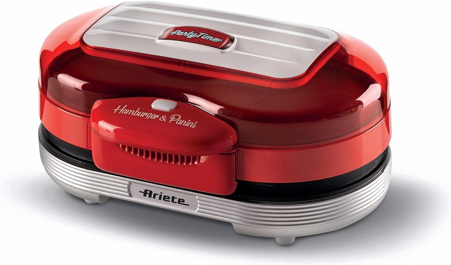 🍔🎉 Ariete Hamburger Maker Party Time 205 - Elektrischer Grill