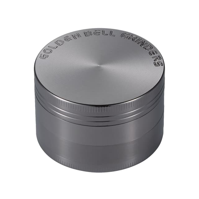 🌿🌟 LIHAO Pollen Grinder Crusher für Tabak, Spice, Kräuter, Gewürze, Herb, Kaffee 4-teiliges Set mit Pollen Scraper (Nickel-Schwarz) - Angebot!