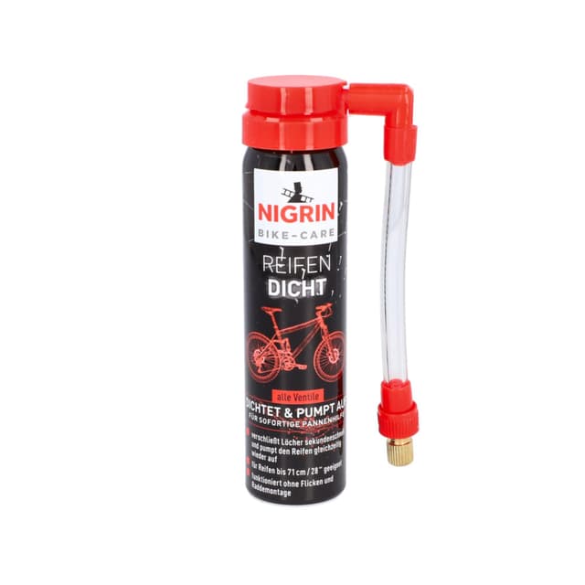 🚲 NIGRIN Fahrrad Reifendicht 75ml - Sofortige Pannenhilfe!