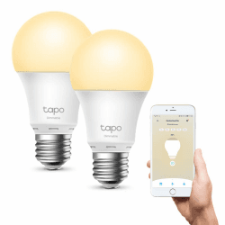 🌟 Super Deal! Tapo TP-Link L510E smarte WLAN Glühbirne E27, dimmbar 8.7 W, 2er Pack Warmlicht Angebot bei HelloDeals
