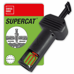 SWISSINNO Wühlmausfalle PRO SuperCat 🐭🪤 - Effiziente Schlagfalle gegen Feld- & Wühlmäuse!