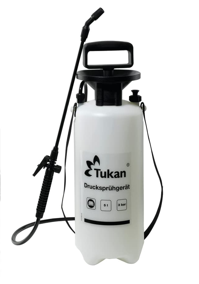 🌿🌺 TUKAN Drucksprüher 5 Liter | Gartenspritze und Sprühgerät für Haus & Garten 🌿🌺
