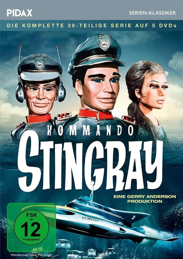 🚀📀 Kommando Stingray Serie von Gerry Anderson - Pidax Serien-Klassiker