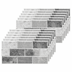 🏡 Küchen Fliesenaufkleber: Mosaik Fliesenaufkleber Set für Badezimmer und Küche 🛁