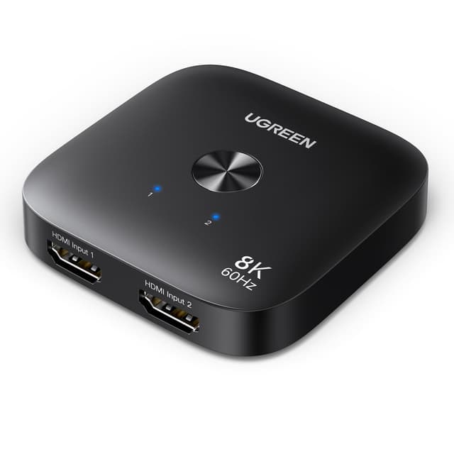 🔥 UGREEN HDMI Switch 8K60Hz 2 In 1 Out HDMI 2.1 Switcher 4K240Hz/4K120Hz Umschalter 🎮📺