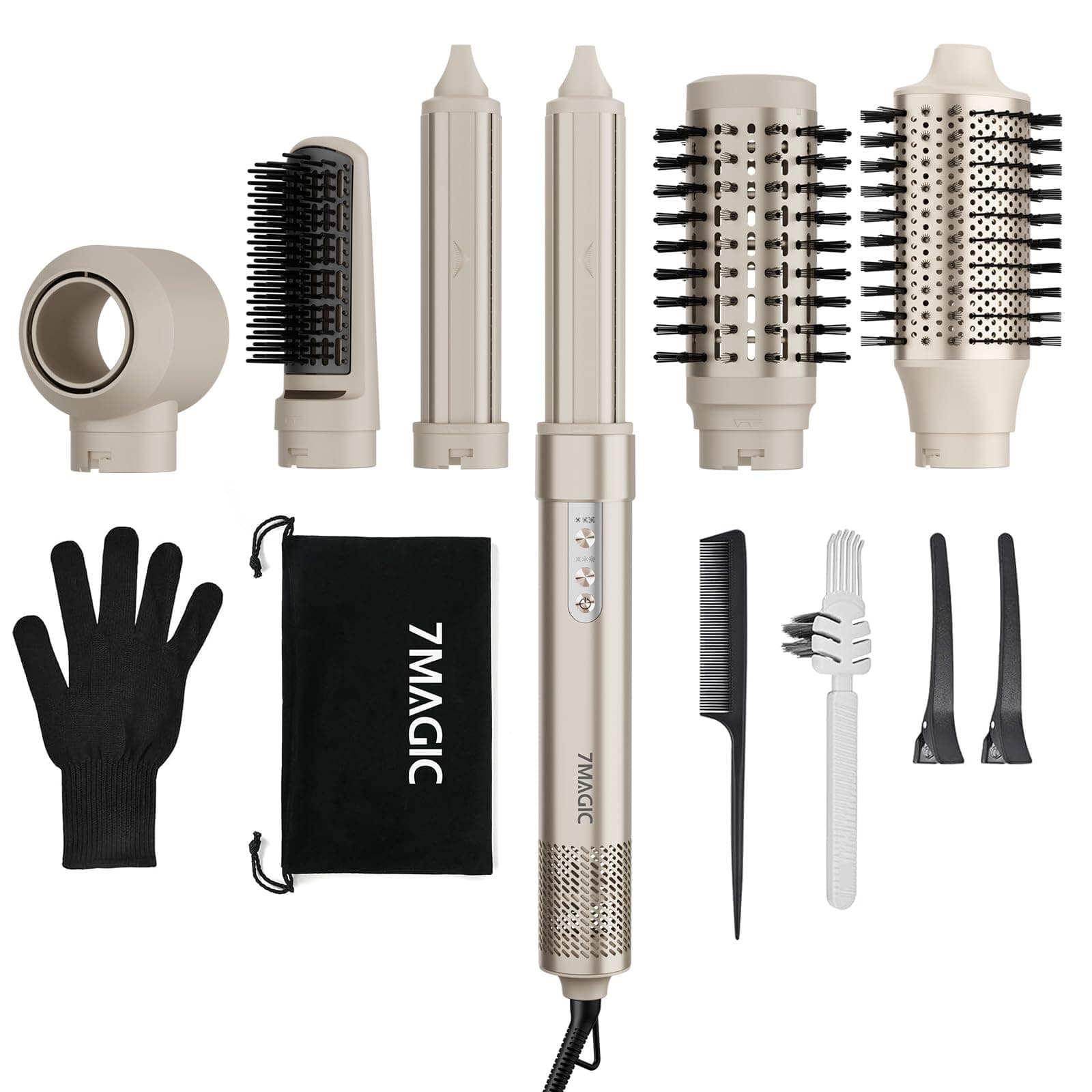 🌟 7MAGIC 6 in 1 Airstyler - Perfektes Geschenk für besondere Anlässe! 🎁