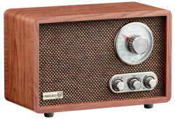 Cyberlux Nostalgie Kompaktanlage 📻🎶 | Retro Radio Holz mit Bluetooth