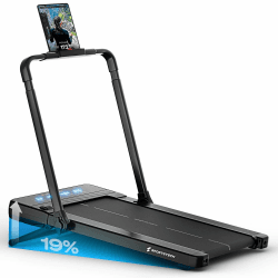 Sportstech Walking Pad mit automatischer Steigung bis 19%