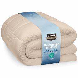 🌟 Utopia Bedding Bettdecke 200 x 200 cm 🛌🌙