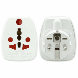 🔌🌍 2 Stück Universal Adapter UK auf EU, USA Deutschland Stecker | Stecker adapters