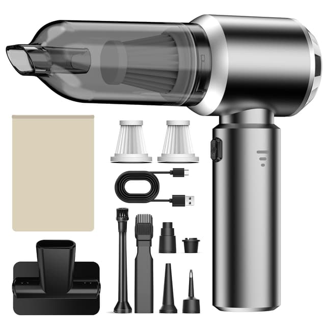 🌟 Super Deal! Handstaubsauger 20000Pa Mini Akku Staubsauger Kabellos 4-In-1