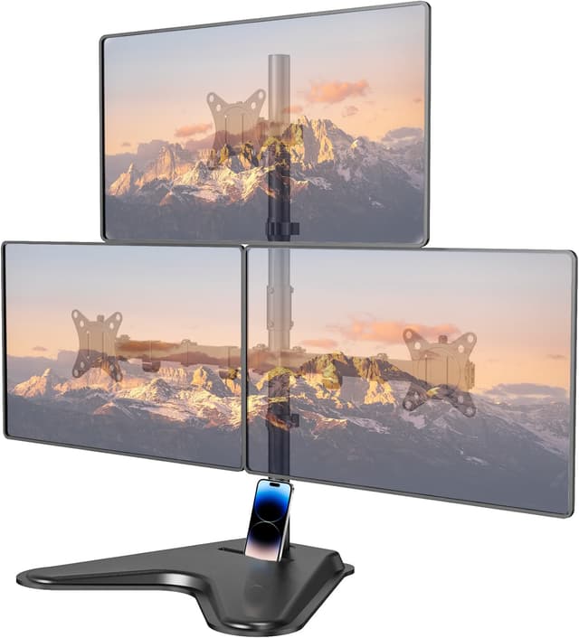 🖥️ IMtKotW Monitor Halterung 3 Monitore für 17-32 Zoll Bildschirm 🌟