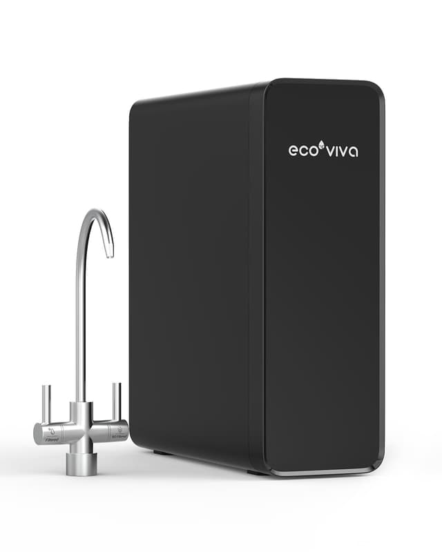 Ecoviva Untertisch Osmoseanlage: Hochleistungs-Trinkwasser Umkehrosmoseanlage 🌊