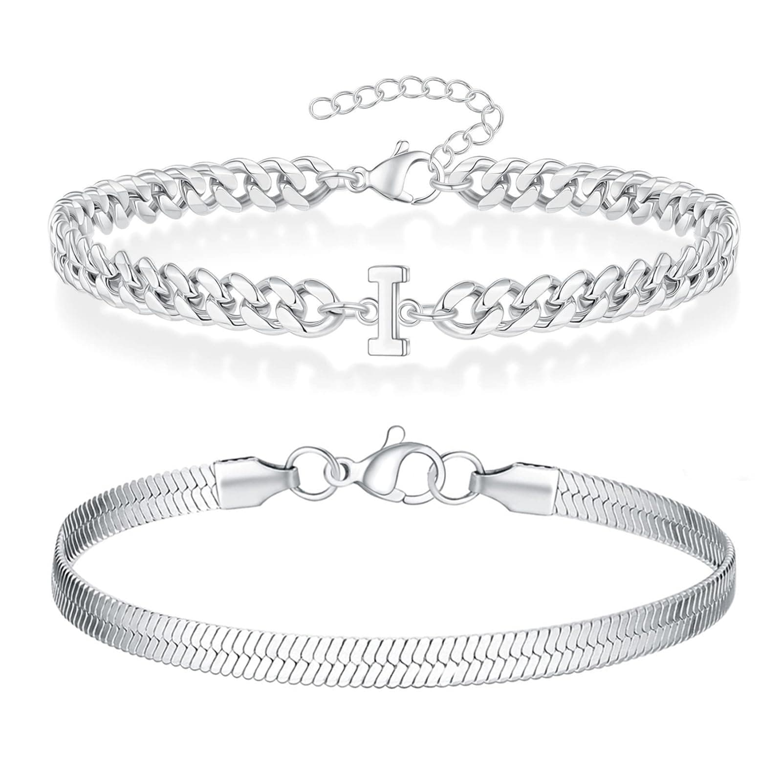 ZENGSING Herren Armband Set mit Buchstaben 🎁