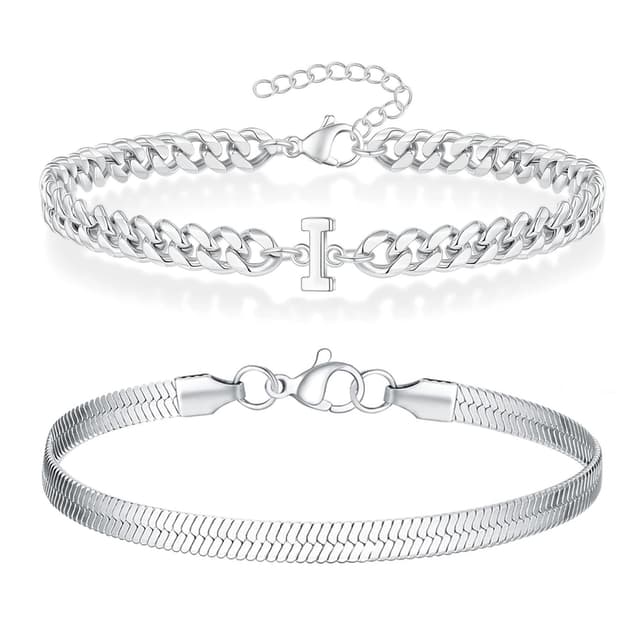 ZENGSING Herren Armband Set mit Buchstaben 🎁