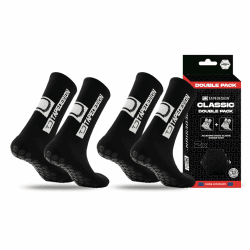 🧦 Tapedesign Classic Grip Socken Doppelpack - 2 Paar für Fußball & Sport