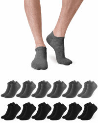 🧦 Libella Sneaker Socken Damen & Herren 12 Paar Baumwolle Kurze Socken