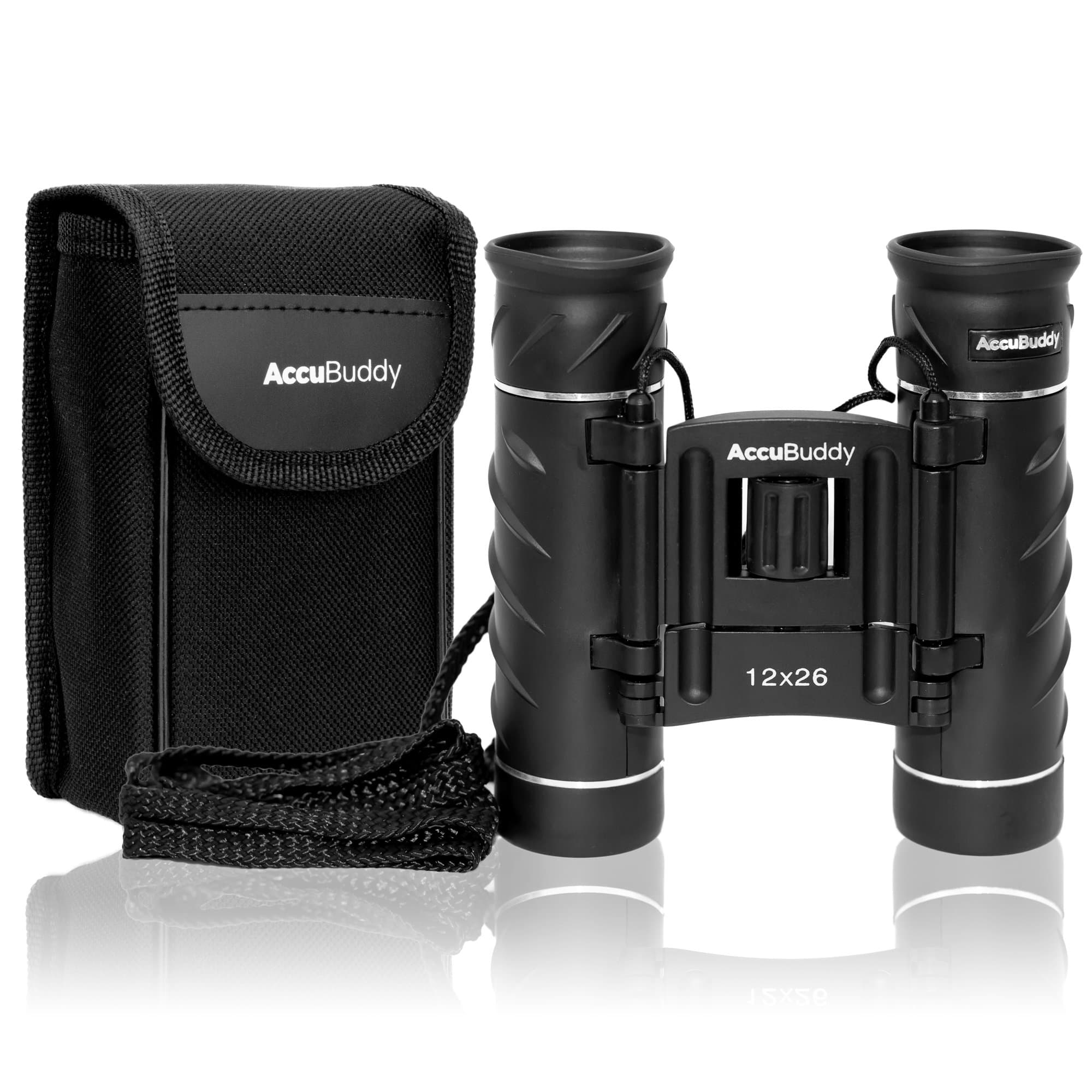 AccuBuddy Fernglas für Erwachsene & Kinder 🌟 Leichtes & Kompaktes Mini-Teleskop