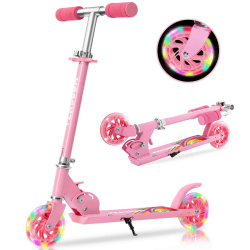 TENBOOM Roller Kinder ab 3 Jahre 🌟 LED Scooter für Mädchen Jungen 🌈